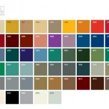 צבעים למתכת RAL