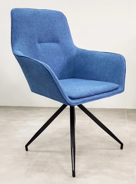 כיסא אורח כחול